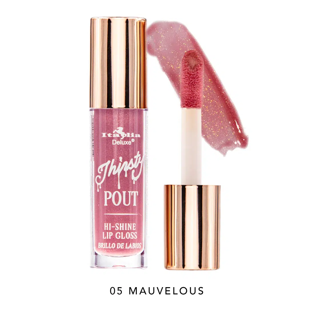 Shine gloss thirsty mauvelous - italia deluxe