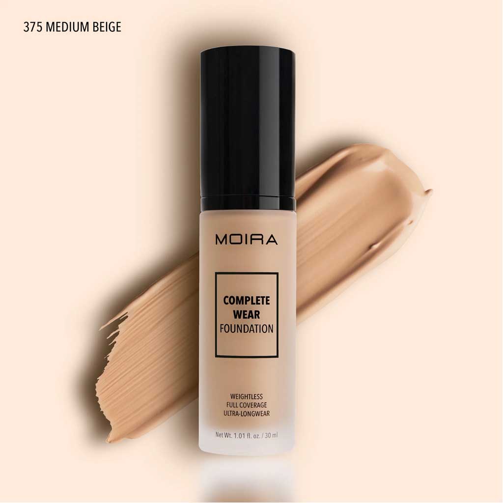 FOUNDATION MEDIUM BEIGE 375 - MOIRA