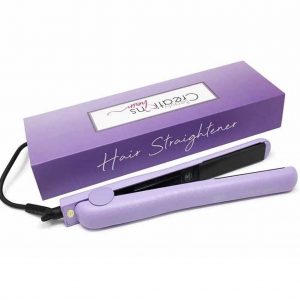Plancha para cabello morada - beauty creations
