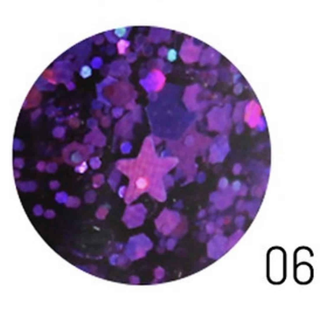 Glitter body gel 06 - saniye