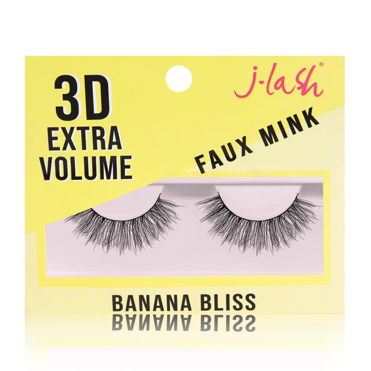 3d extra volume faux mink banana bliss - j lash