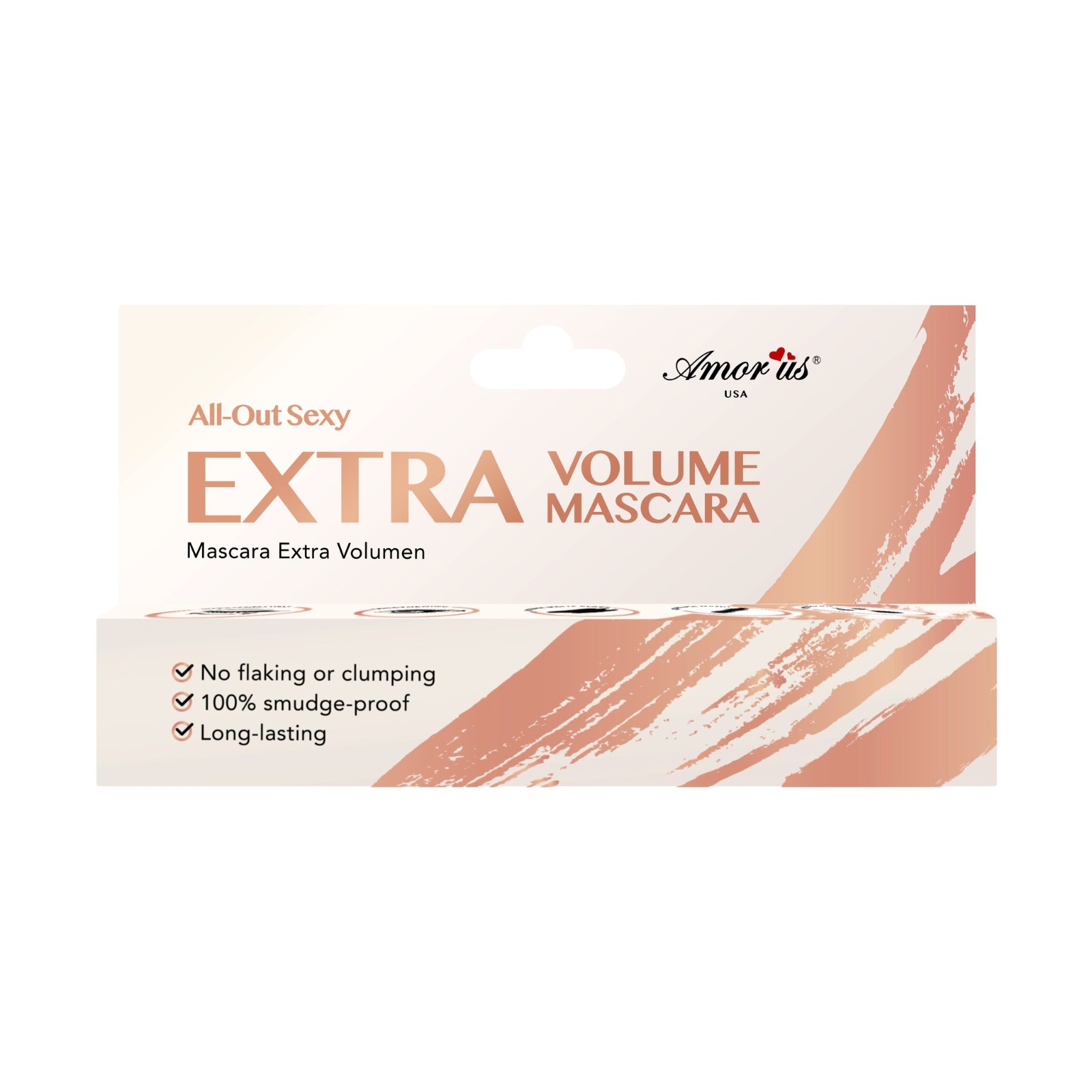 Extra volumen mascara all out sexy - amor us - Image 4