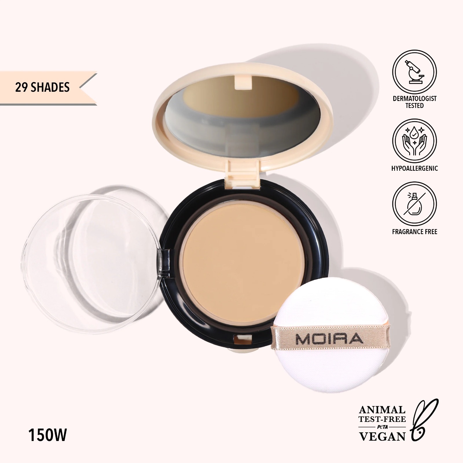 Complete wear powder foundation 150 - moira
