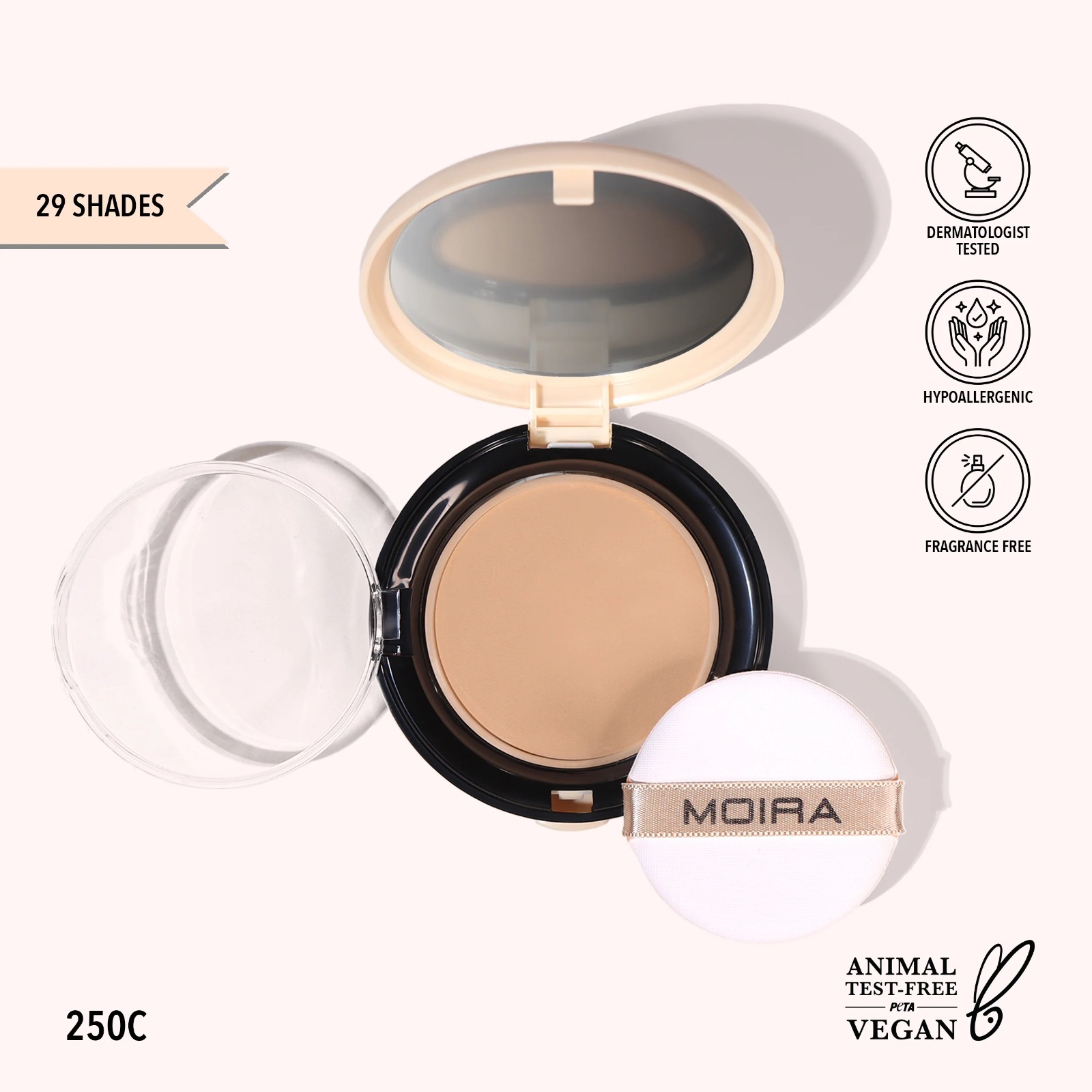 Complete wear powder foundation 250 - moira