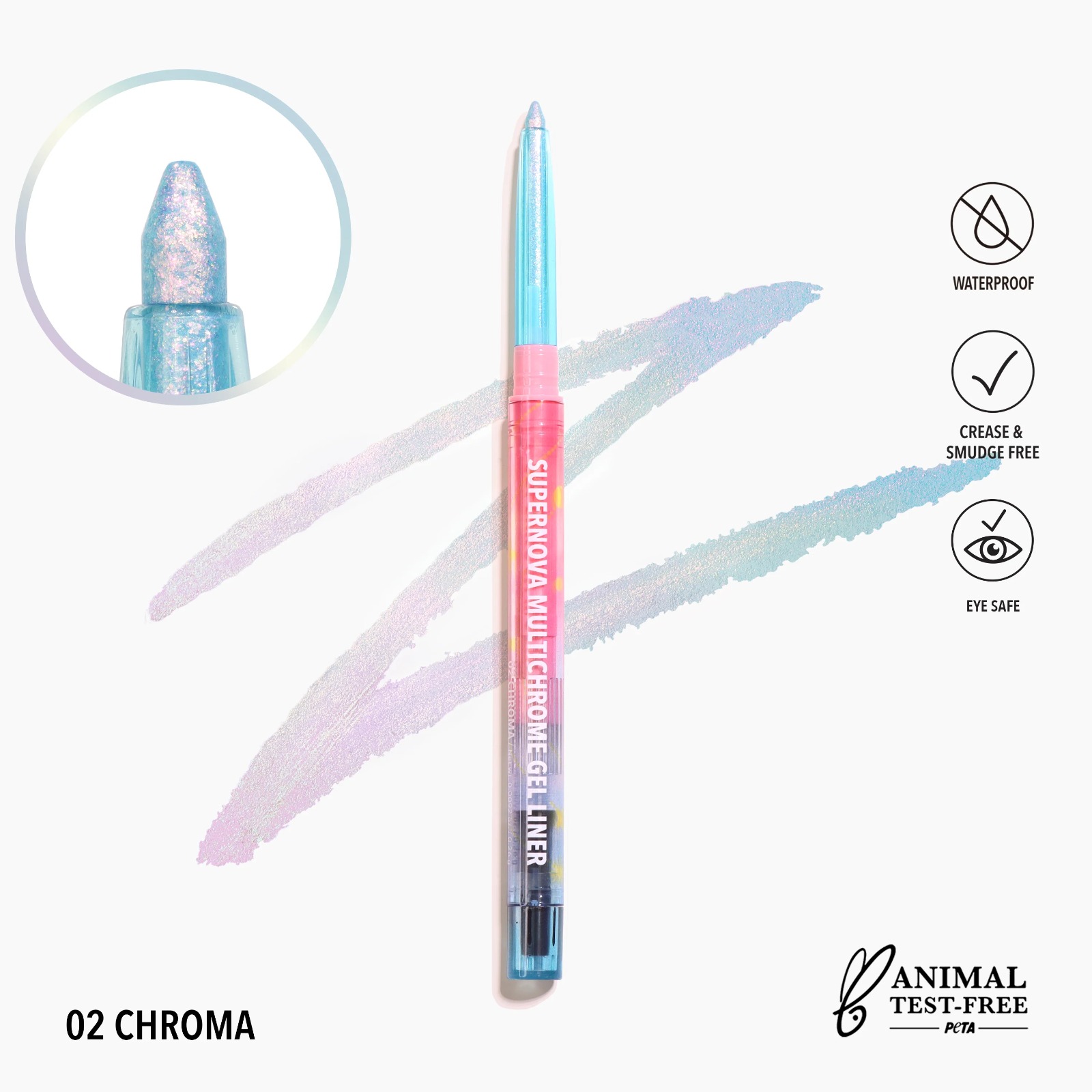 Supernova multichrome gel liner 002 chroma - moira