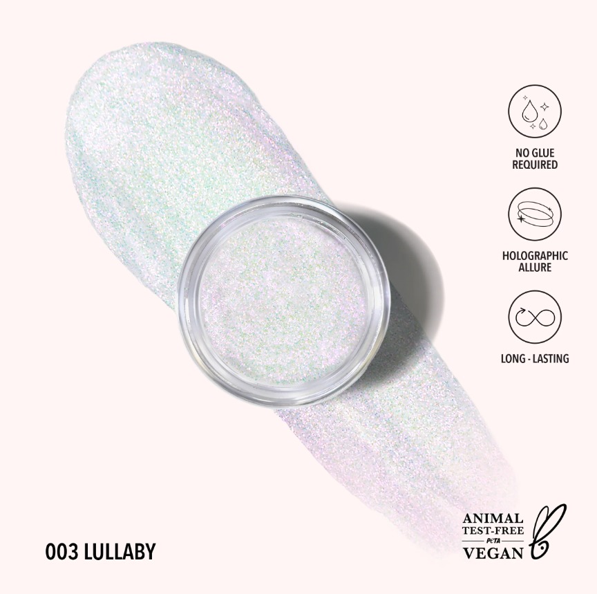 Hologram glitter gel lullaby - moira