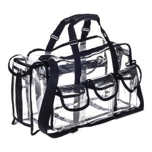 Maleta transparente para maquillaje