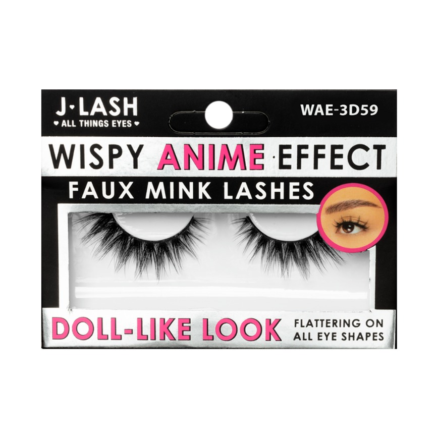 Wispy anime lashes - jlash