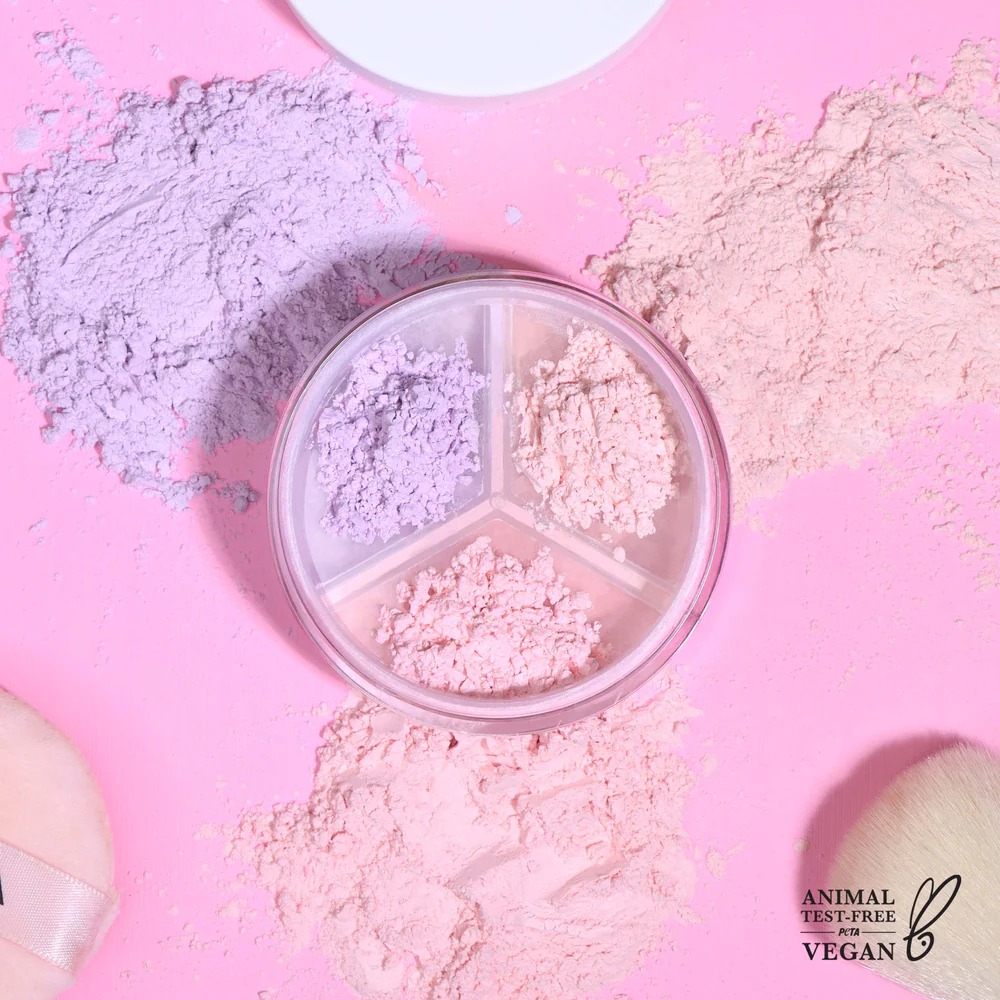Set & correct loose setting powder rose pink - moira