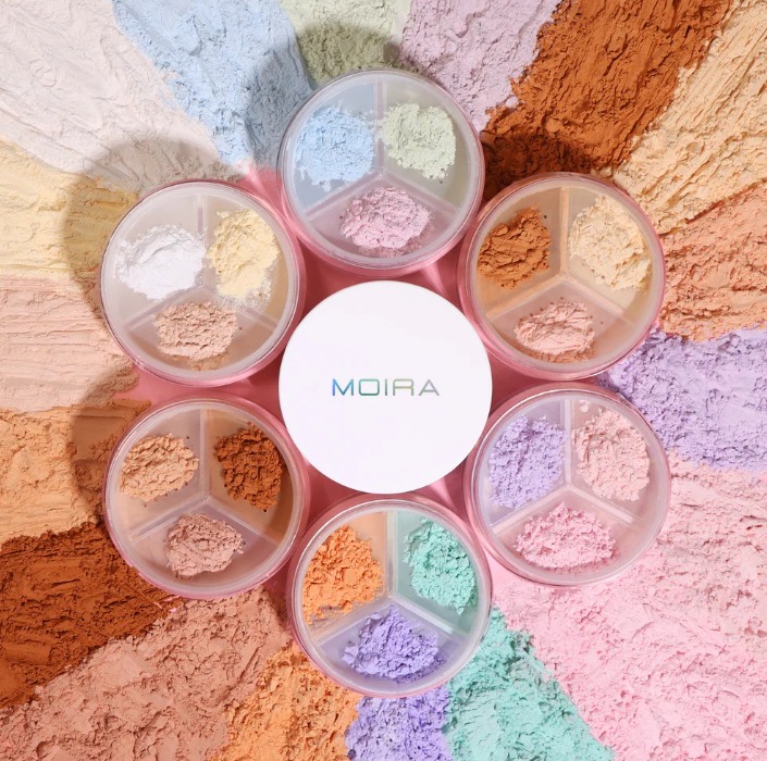 Set & correct loose setting powder rose pink - moira - Image 2