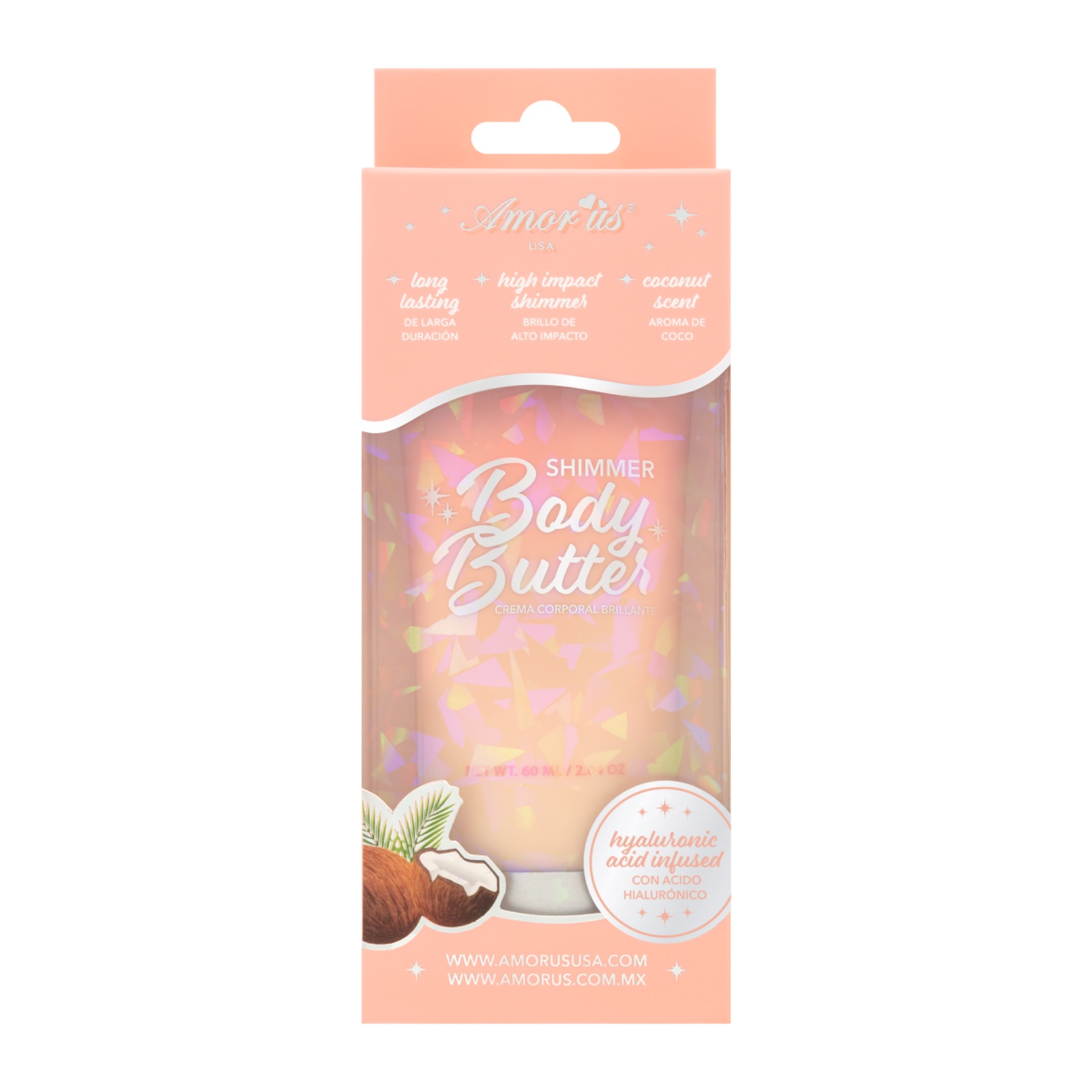 Shimmer body butter - amor us - Image 4