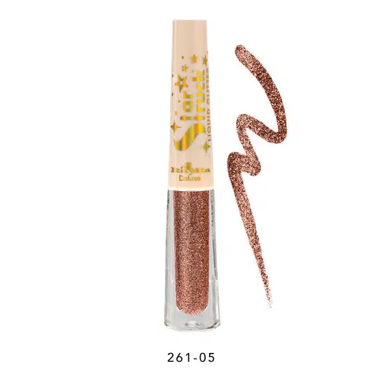 Star struck classic liquid glitters rose gold - italia deluxe