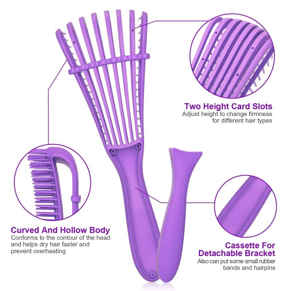 Cepillo desenredante para cabello rizado - hair brush - Image 2