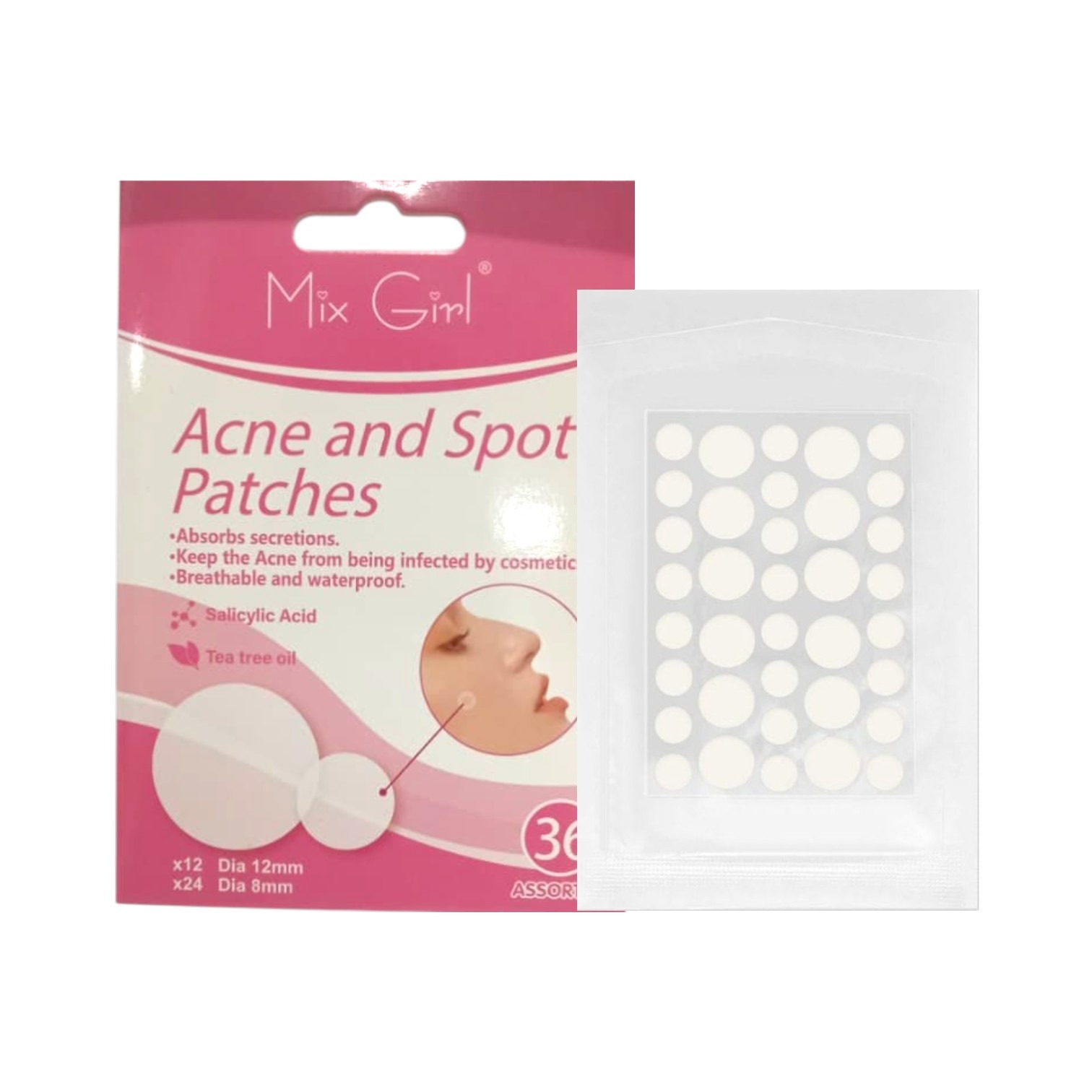 Acne and spot patches - mix girl - Luces Beautiful