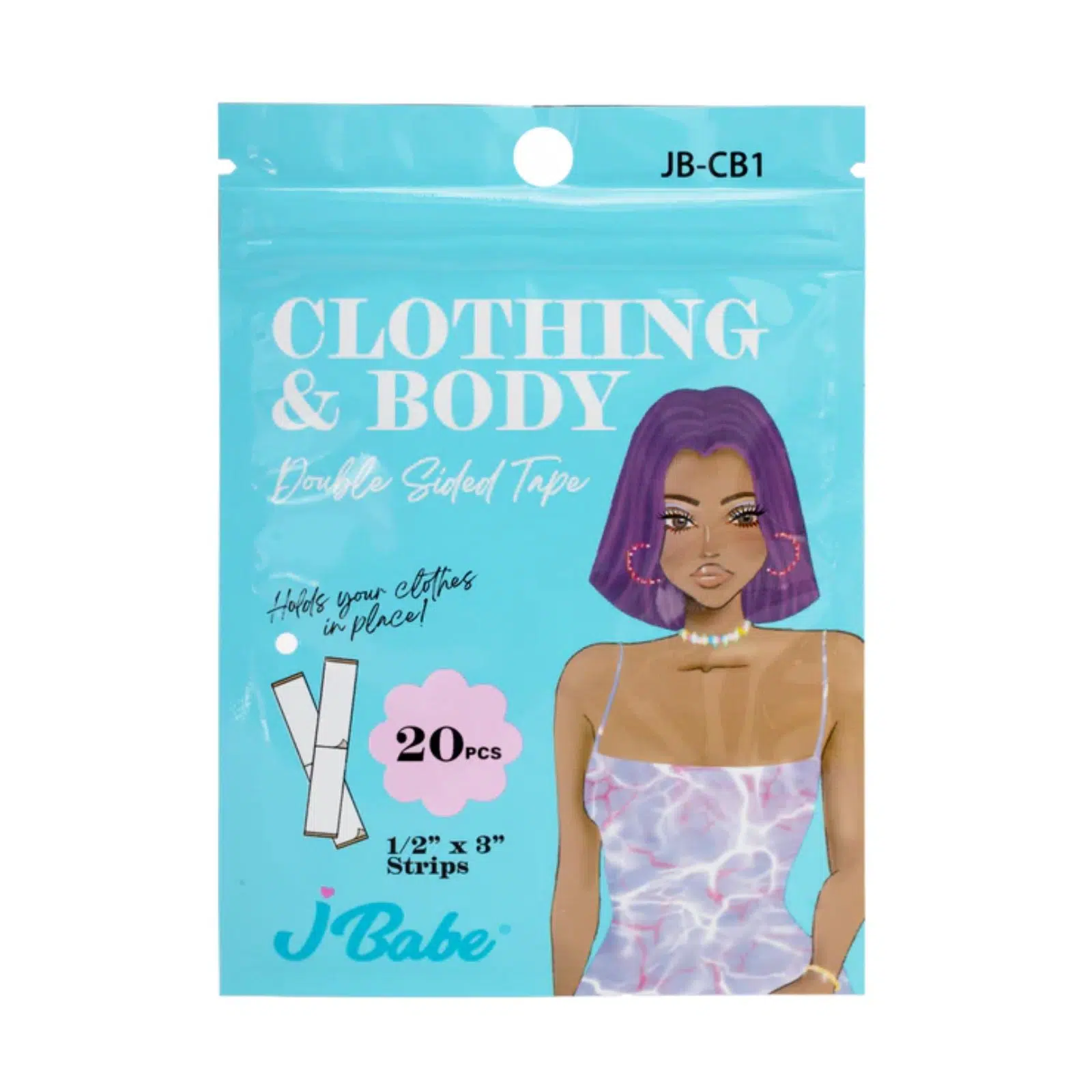 Cinta adhesiva para ropa y cuerpo - j babe