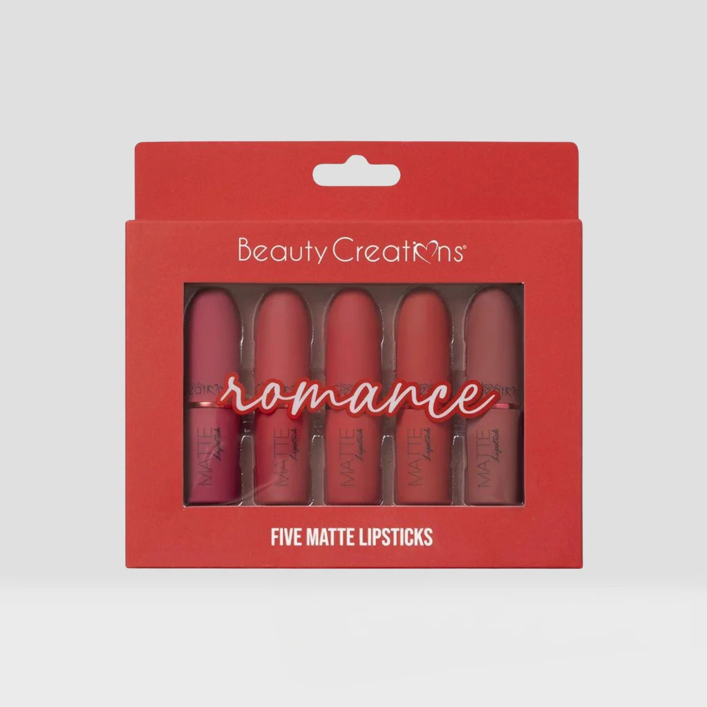 Set de labiales matte - Beauty creations