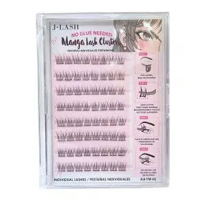 Manga Lash Clusters, no glued needed! - jlash