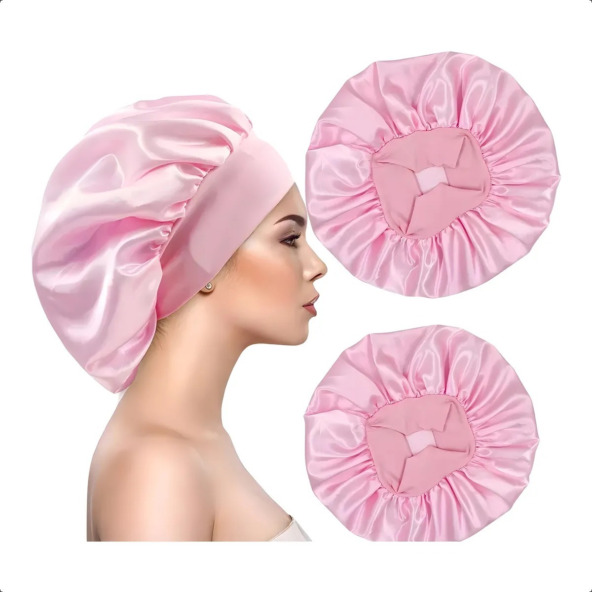 Gorro de satén para el cabello - j babe - Image 6