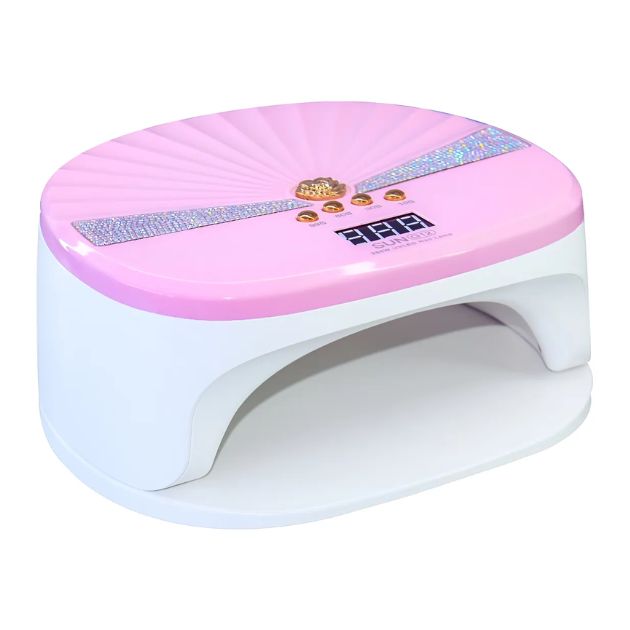 Lámpara profesional para secado de uñas - 240w rosado