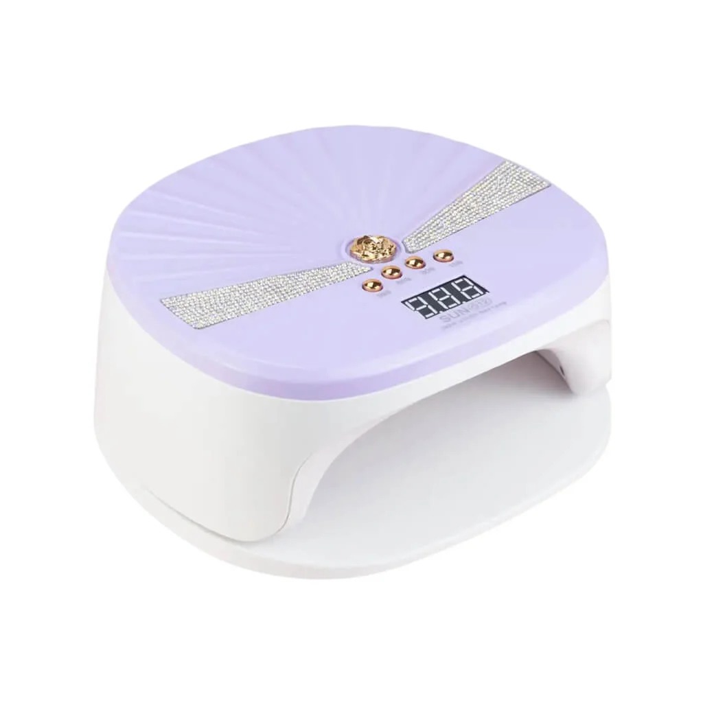 Lámpara profesional para secado de uñas - 240w lila