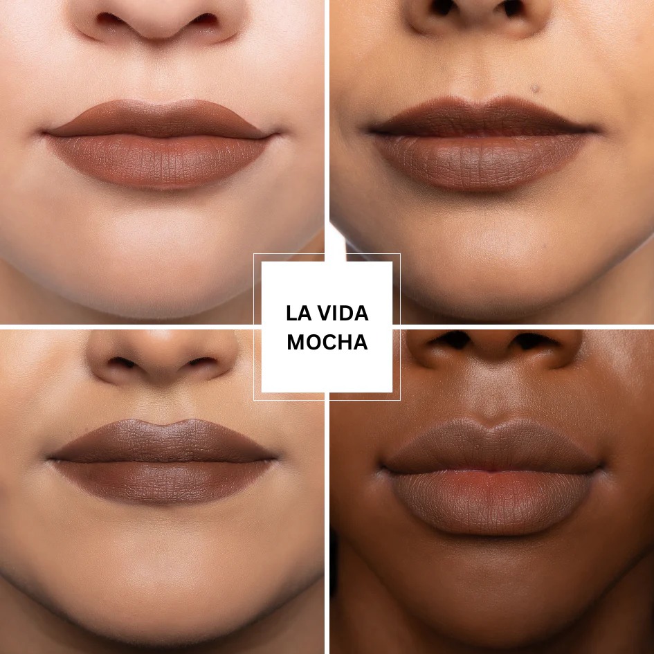 Wooden lip pencil set - beauty creations 6 pcs - Image 3