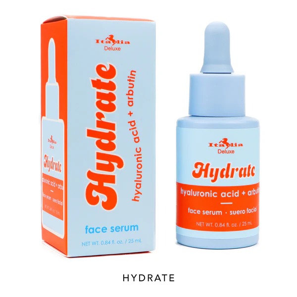 Suero facial hialurónico y arbutina - italia deluxe