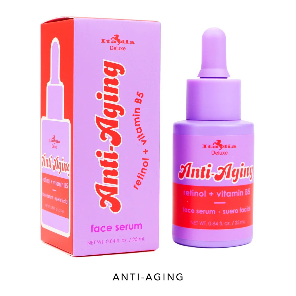 Suero facial retinol + vitamina B5 - italia deluxe