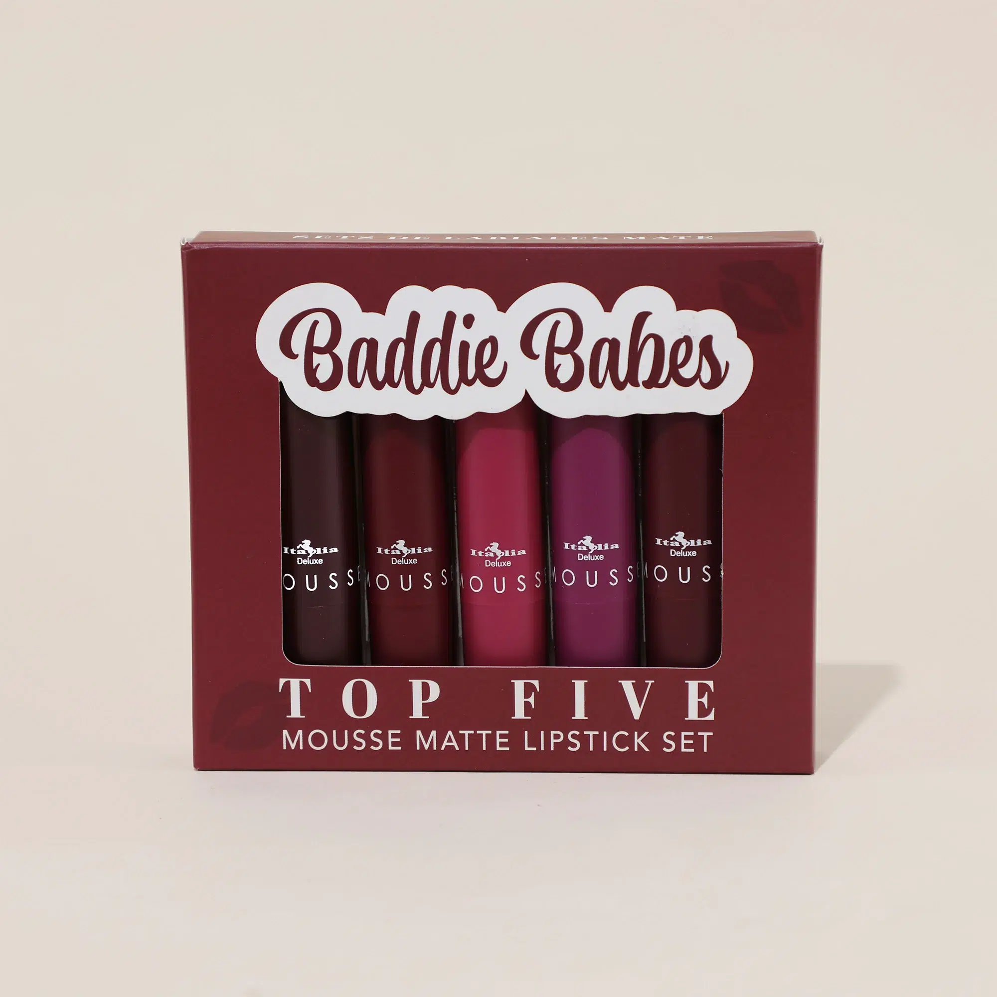 Set de labiales matte - Italia deluxe