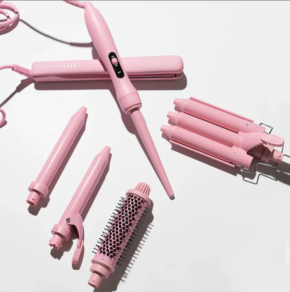 Set de peinado multiusos 5 en 1 - beauty creations pink - Image 2