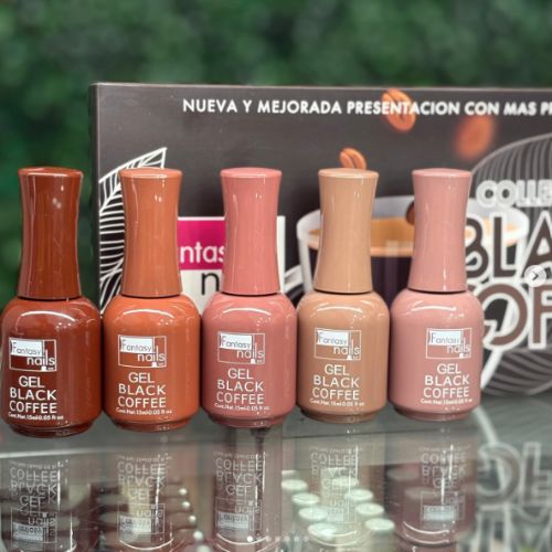Set black coffe - fantasy nails - Image 4