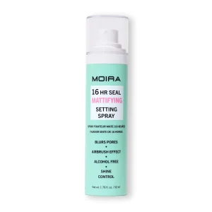 16hr seal mattifying setting spray - moira