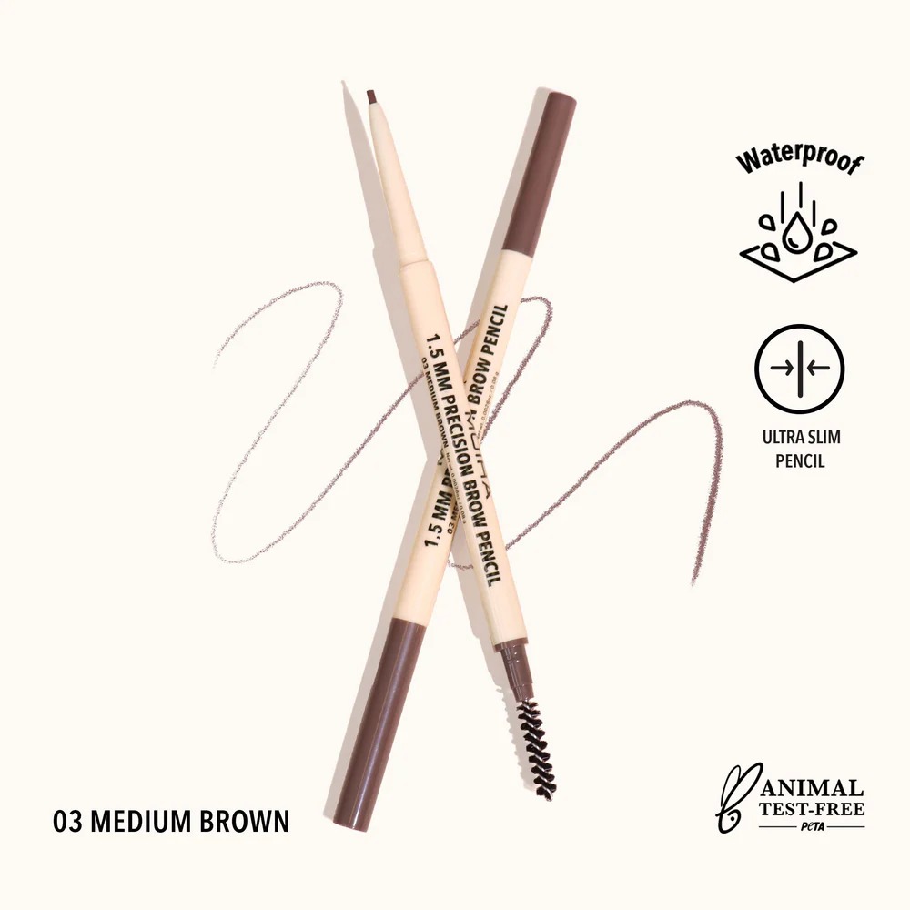 Angled brow pencil 003 medium brown - moira