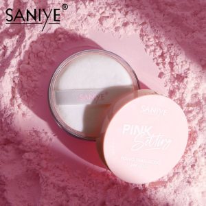 Pink setting polvo traslucido - saniye