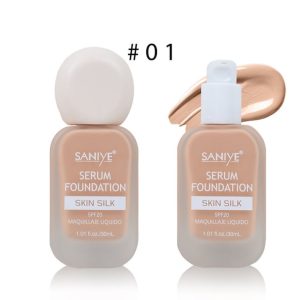 Maquillaje liquido con spf20 - saniye 01