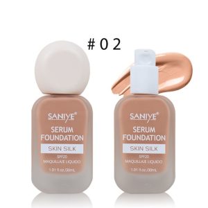 Maquillaje liquido con spf20 - saniye 02