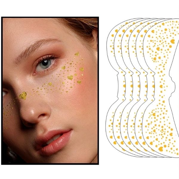 Pecas de glitter - gold speckles