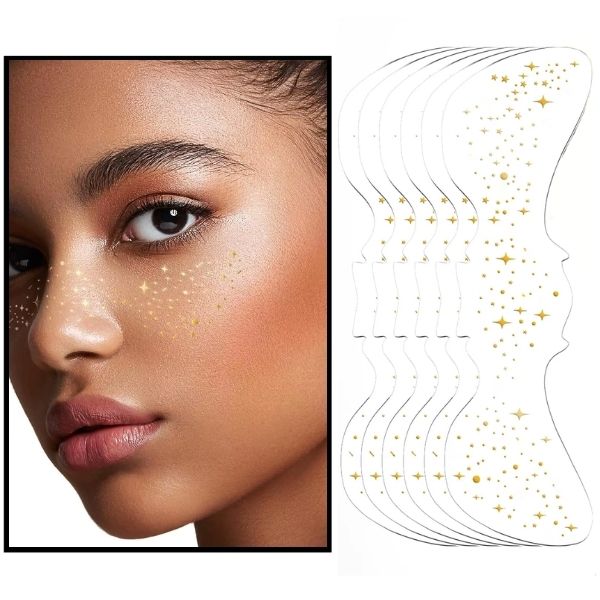 Pecas de glitter - gold speckles