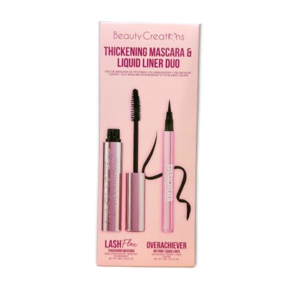 Set de delineador y mascara de pestañas - beauty creations