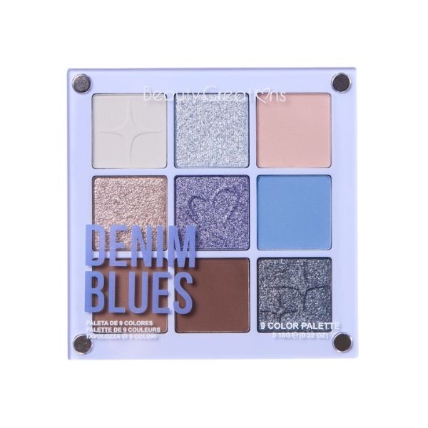 Paleta de sombras - beauty creations denim blues - Image 3