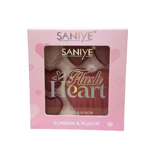 Paleta de sombras flush heart - saniye