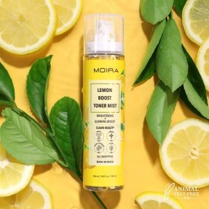 Lemon boost toner mist - moira