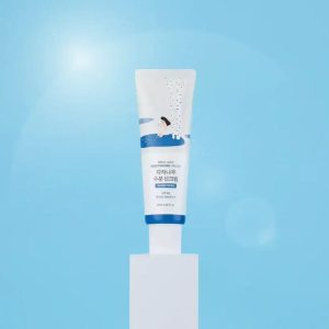 Protector solar hidratante de abedul - round lab SPF 45+ de amplio espectro