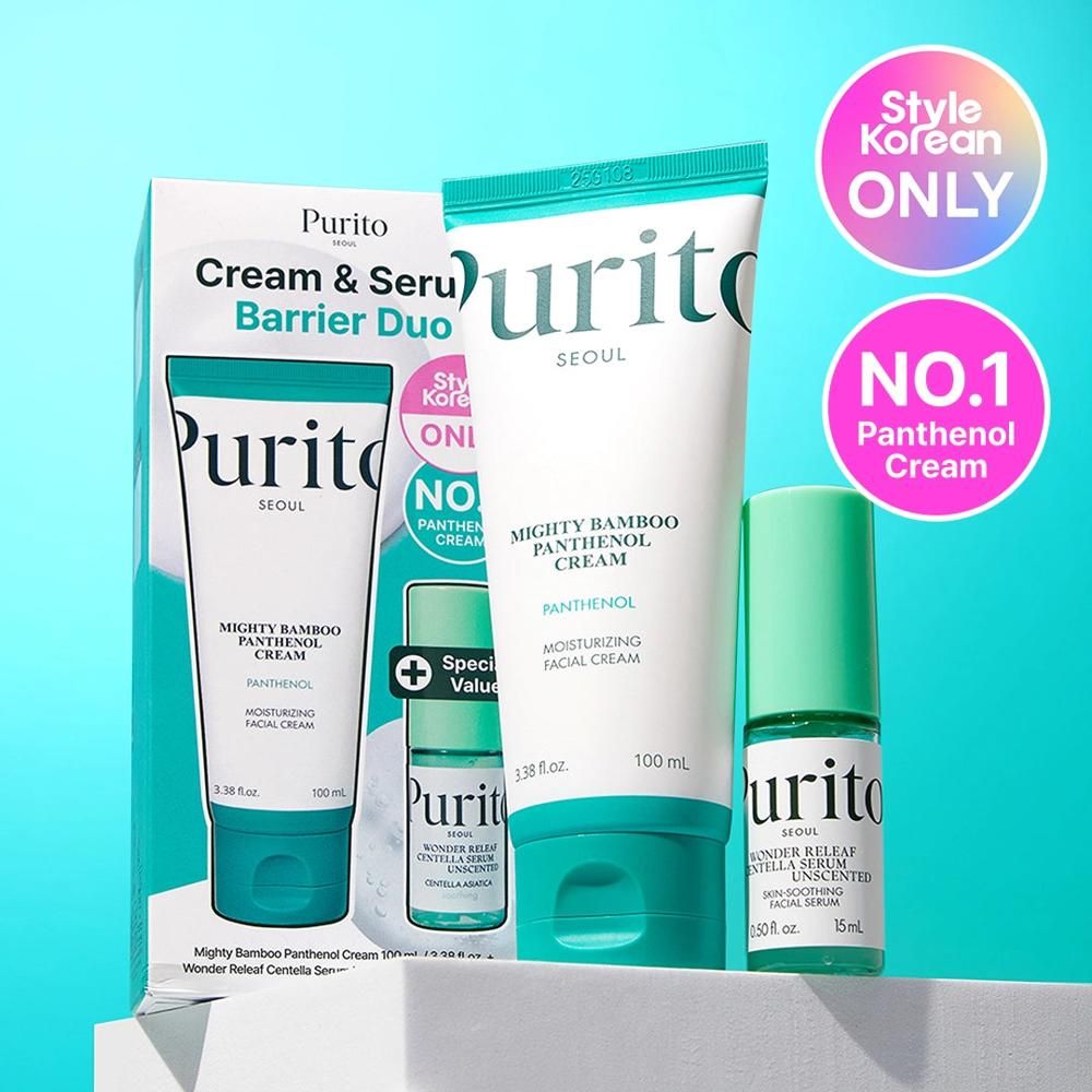 Crema y serum facial - purito
