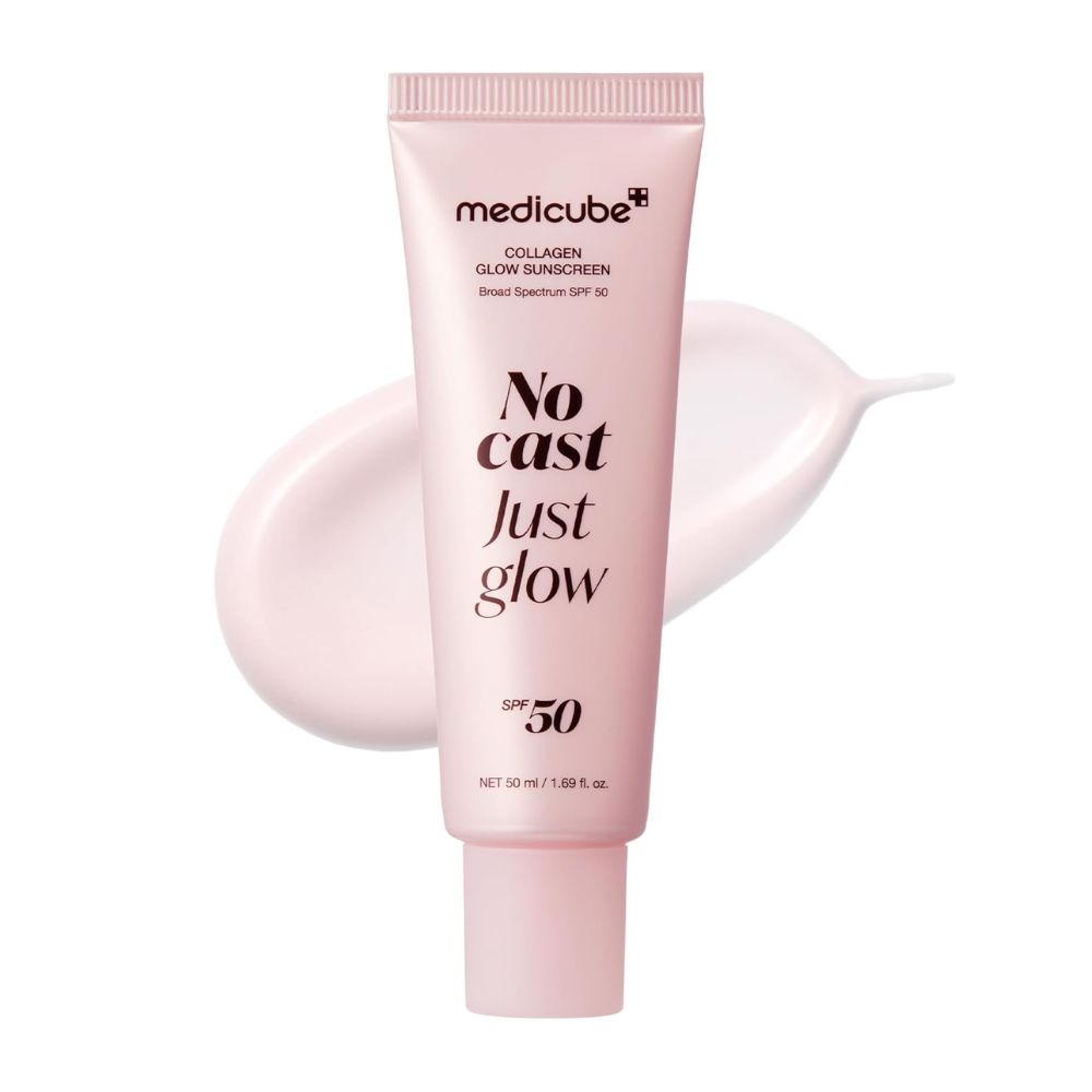 No cast just glow protector solar de colágeno - medicube