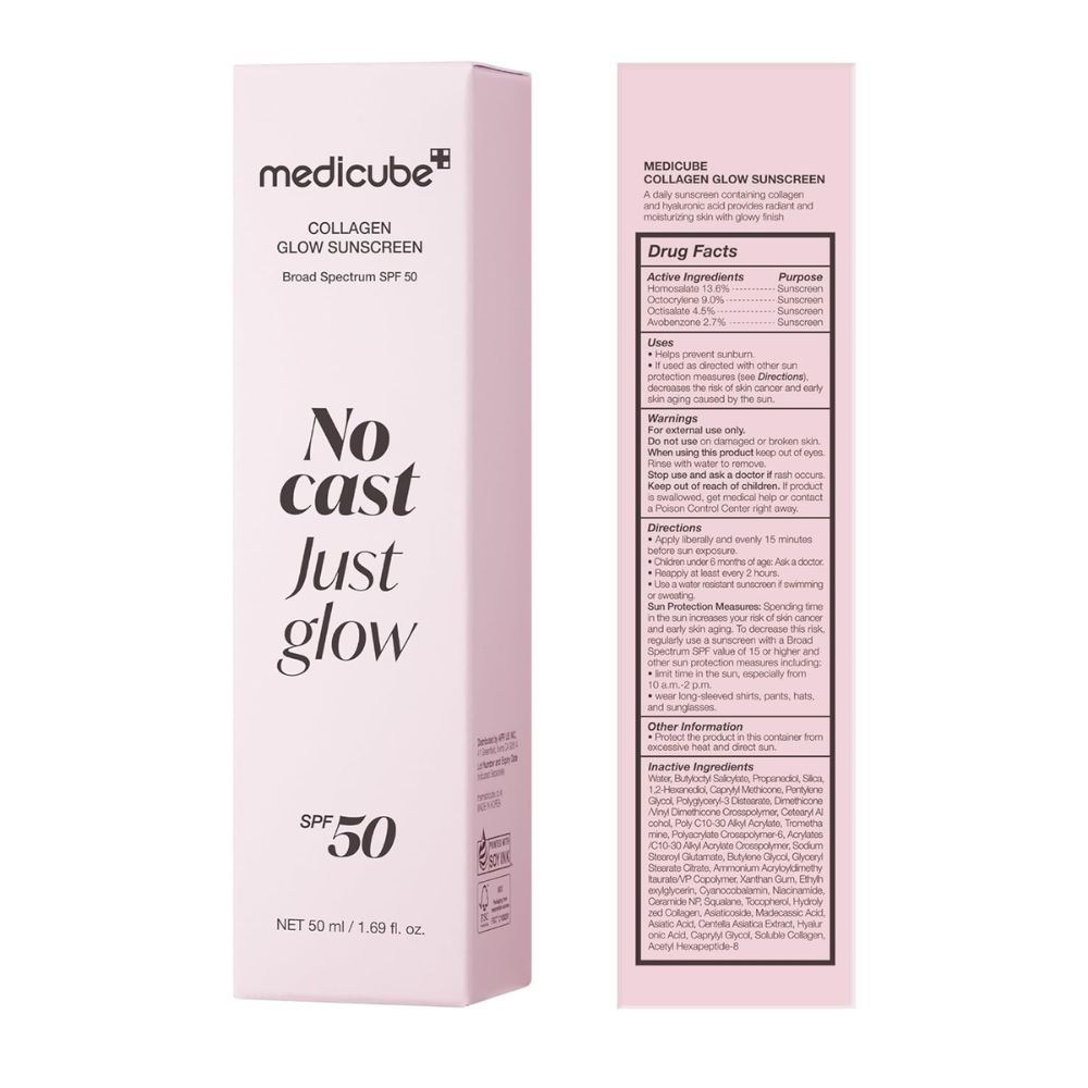 No cast just glow protector solar de colágeno - medicube - Image 2