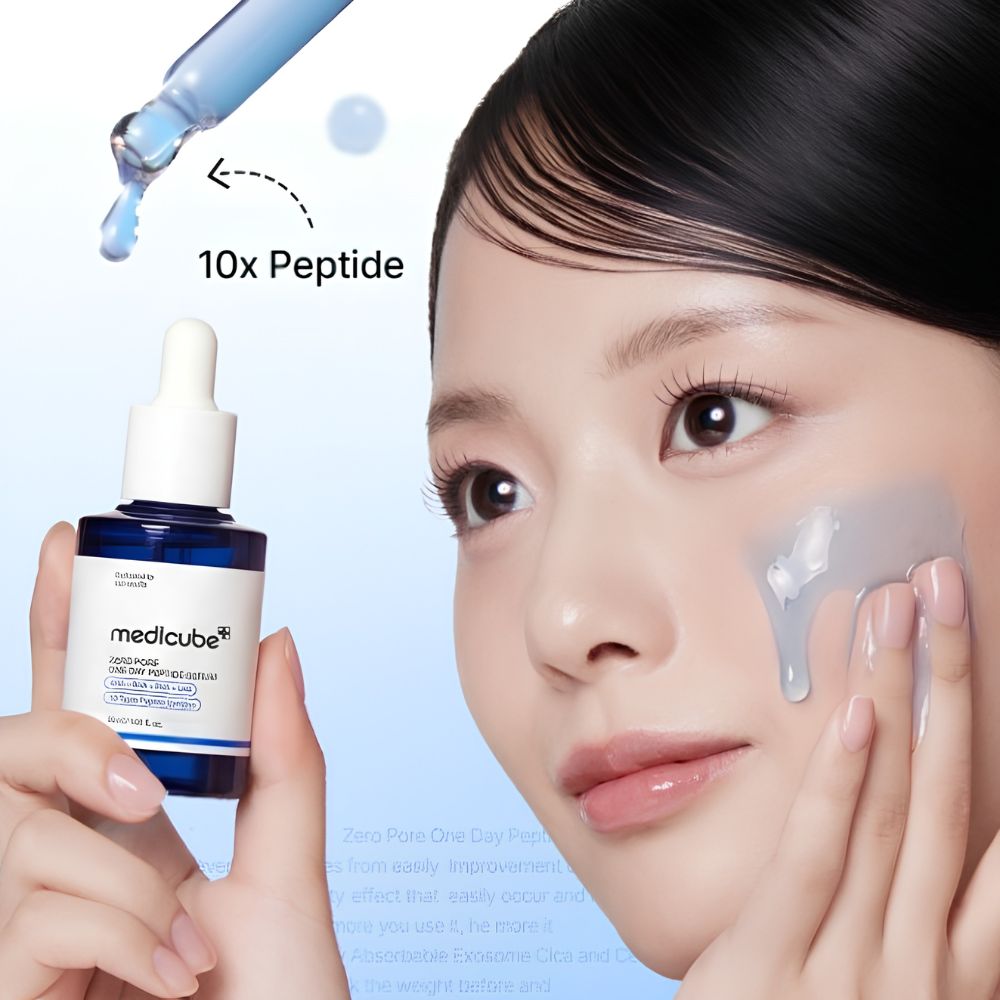 Zero pore one day peptide serum - medicube 30ml - Image 3