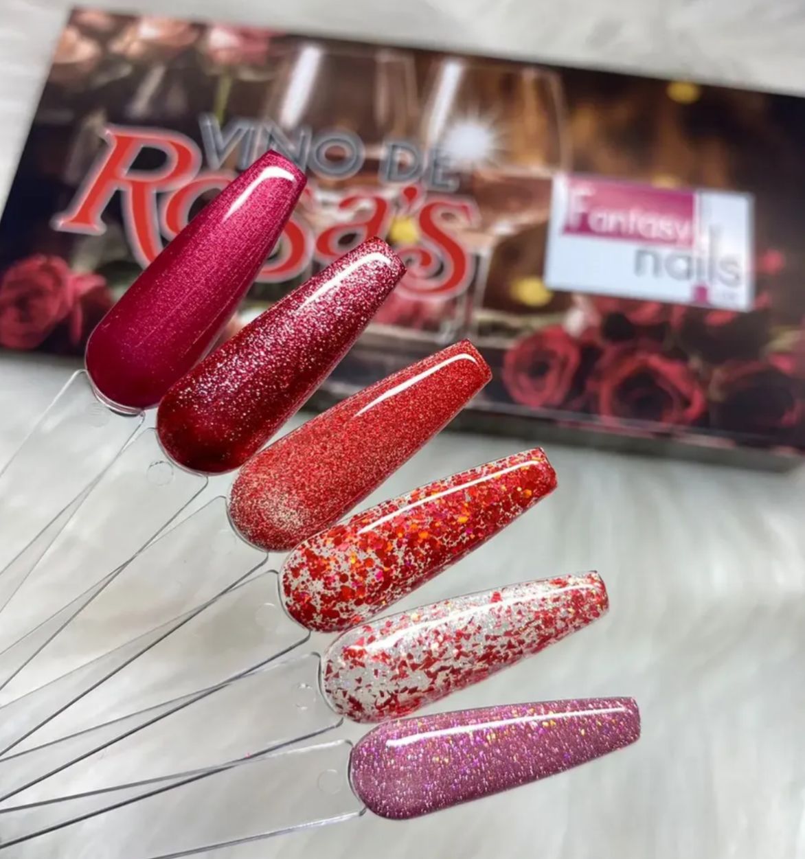 Colección de gelish vino de rosas - fantasy nails - Image 4