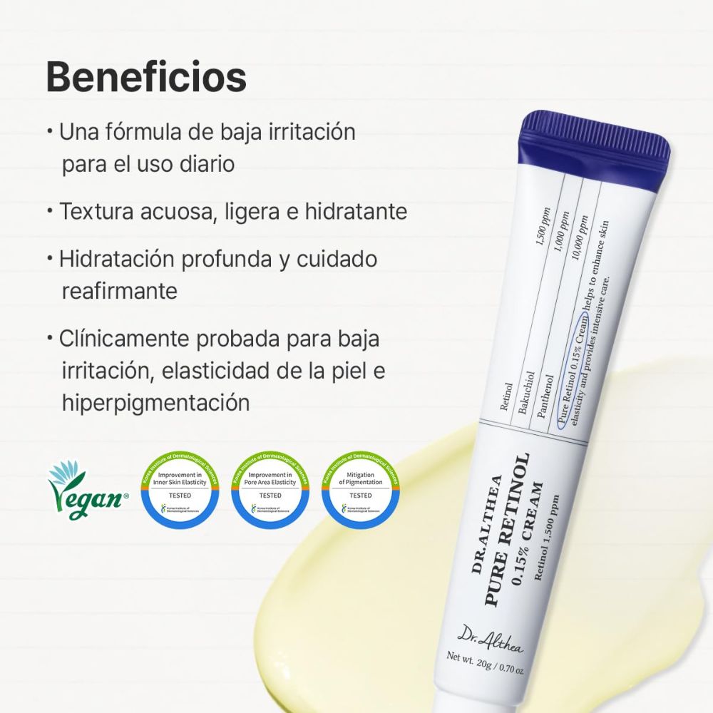Pure retinol 0,15% cream - dr. althea - Image 2