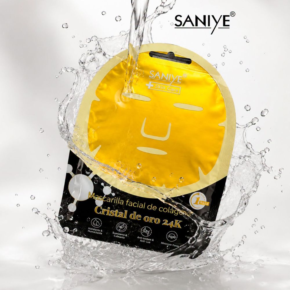 Mascarilla facial de colágeno - saniye