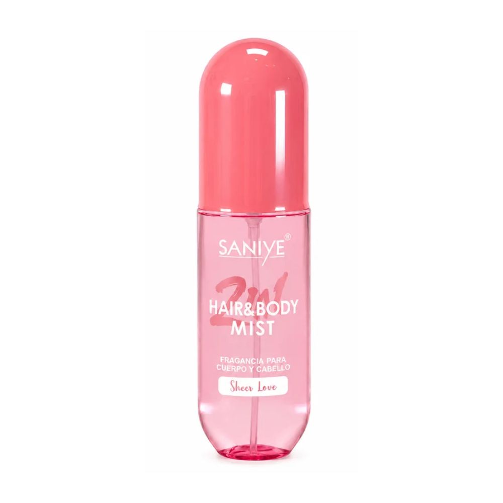 2 in 1 bair & body mist - saniye sheer love